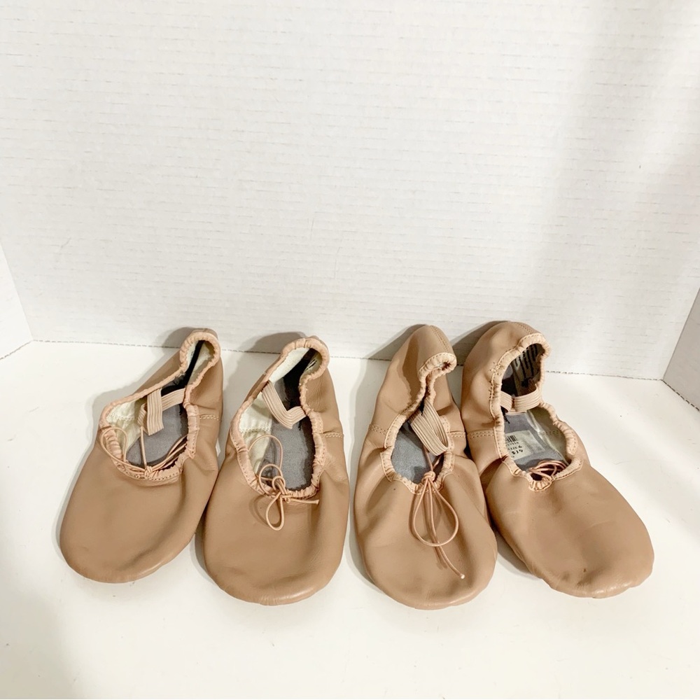 American Ballet Theatre Spotlights Ballet Slippers Bundle of 2 Size 4 and 2.5